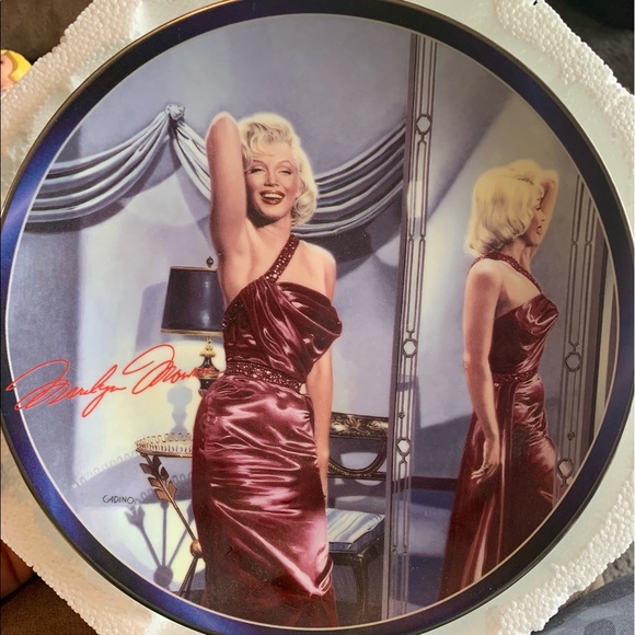 Marilyn Monroe Collectable Plate